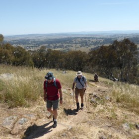 Almost at the top of One Tree Hill, 13 December 2017