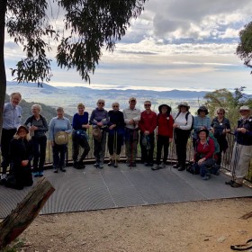 Gibraltar Peak Lookout at Tidbinbilla Nature Reserve, 12 June 2019