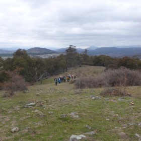 descending from Dowling Trig, 19 September 2019