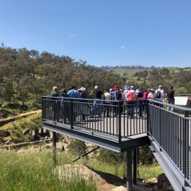 Adelong Falls Gold Mill Ruins, 15 October 2020