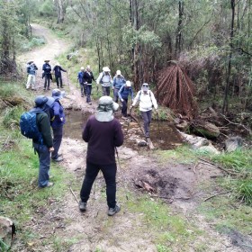 Mountain Creek crossing, 15 June 2021