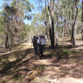 near CCT Northern Border Camp, Longer Walk, 19 January 2021