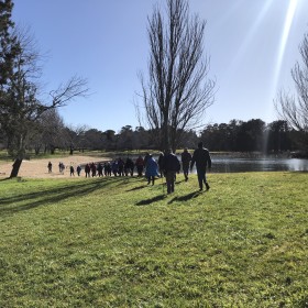 Mystery Walk near Lake Ginninderra, 2 August 2022