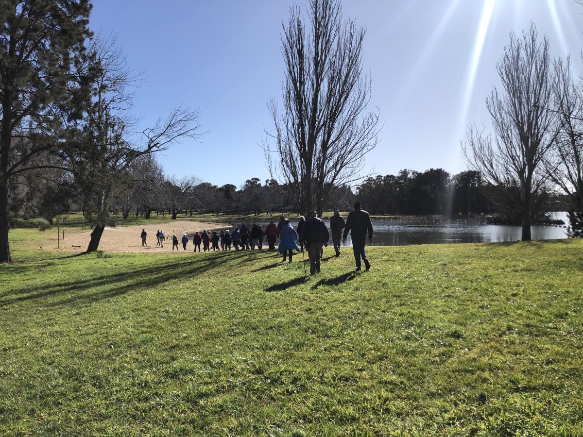 Mystery Walk near Lake Ginninderra, 2 August 2022