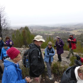 Cypress Pine Lookout, Mt Tennent, 15 July 2015