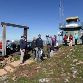 top of One Tree Hill, 29 Aug 2014